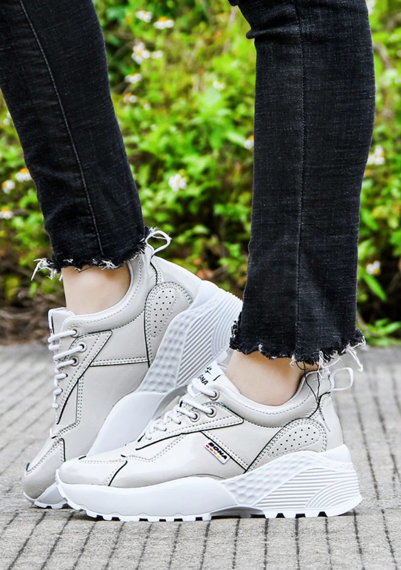Anyi Udendørs Sneaker Til Kvinder - Beige
