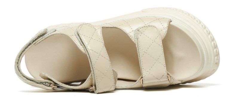 Apolinar Platformssandal Til Kvinder - Beige