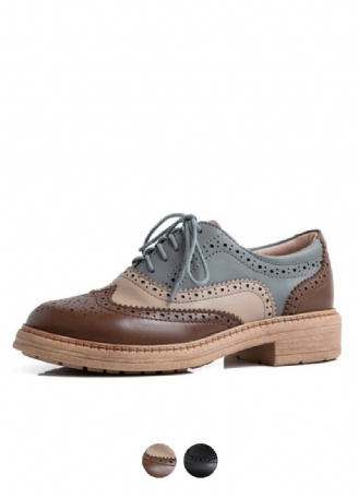 Aquamarine Oxfords Sko Til Kvinder