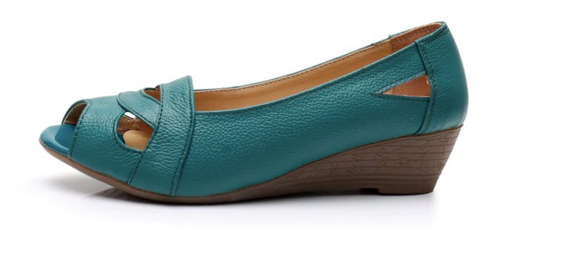 Aranza Wedges-sandaler Til Kvinder - Grøn