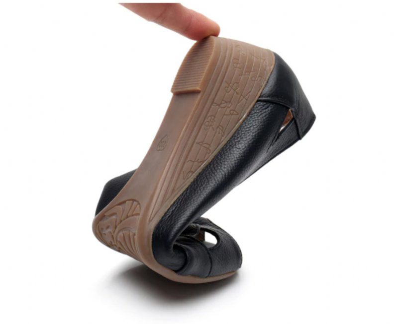Aranza Wedges-sandaler Til Kvinder - Grøn