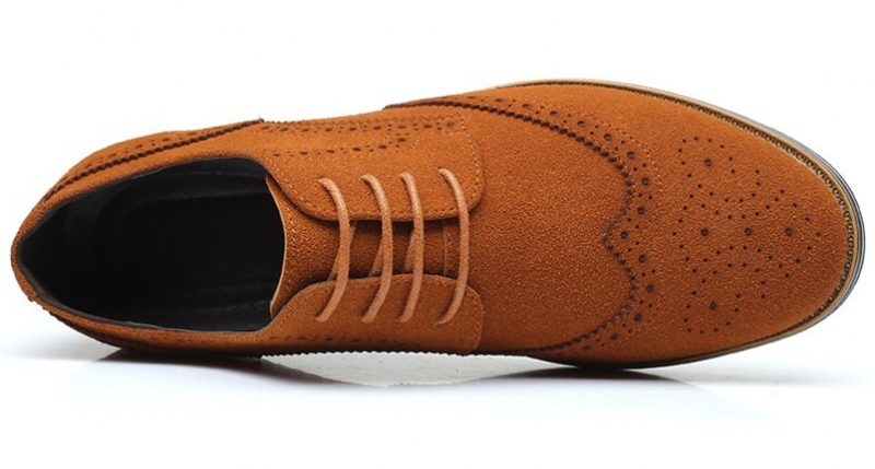 Arce Loafers Dress Sko Til Mænd - Orange