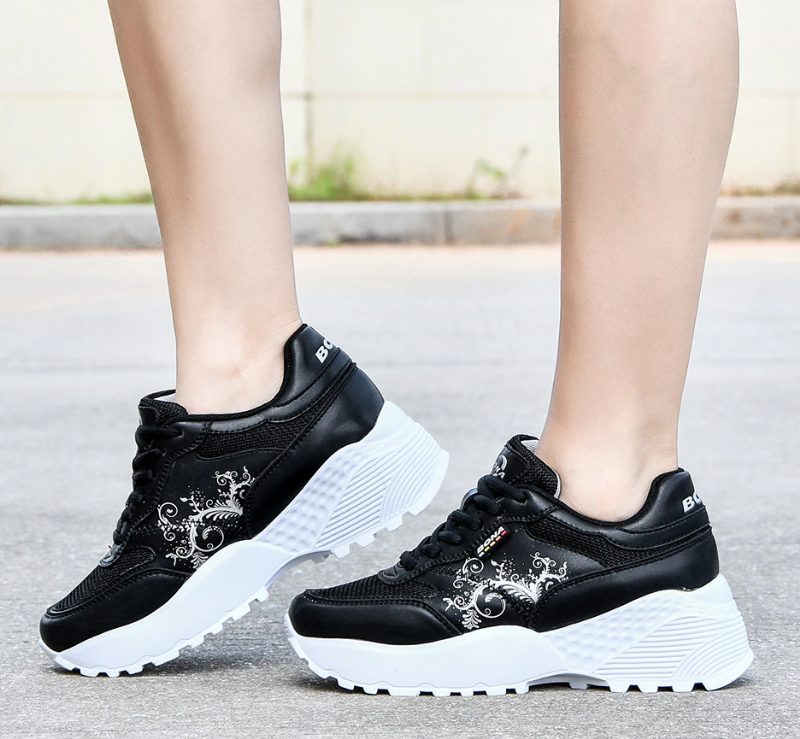 Archi Komfortabel Åndbar Sneaker Til Kvinder - Hvid