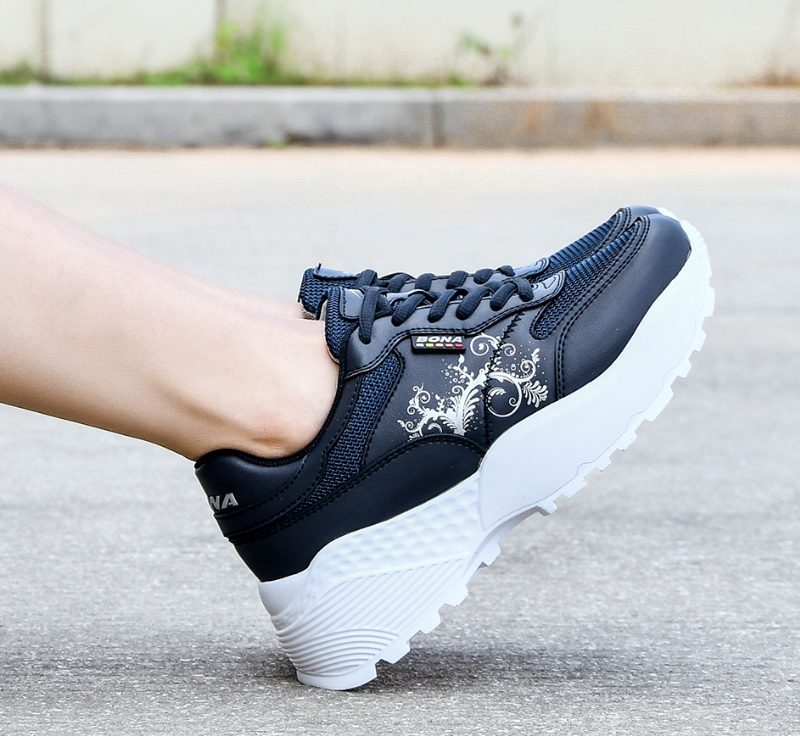 Archi Komfortabel Åndbar Sneaker Til Kvinder - Hvid