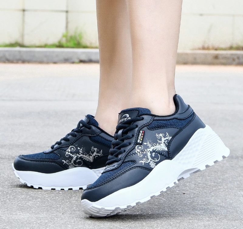Archi Komfortabel Åndbar Sneaker Til Kvinder - Hvid