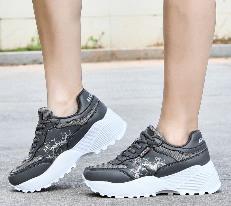 Archi Komfortabel Åndbar Sneaker Til Kvinder - Hvid