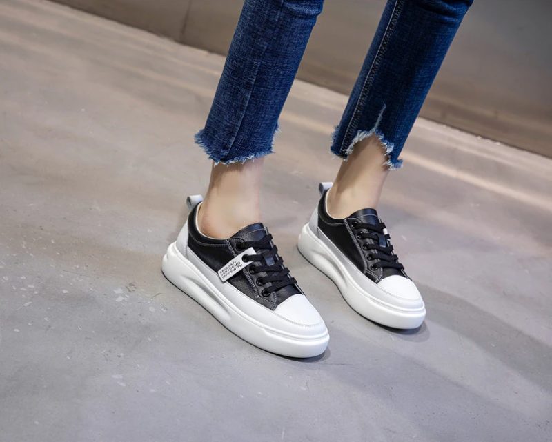 Archi Sneaker I Læder I - Hvid