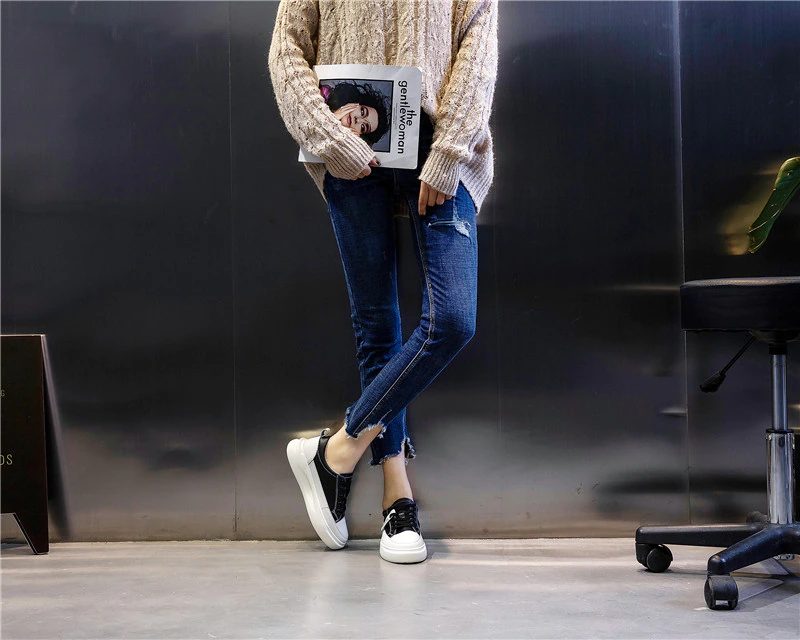 Archi Sneaker I Læder I - Hvid