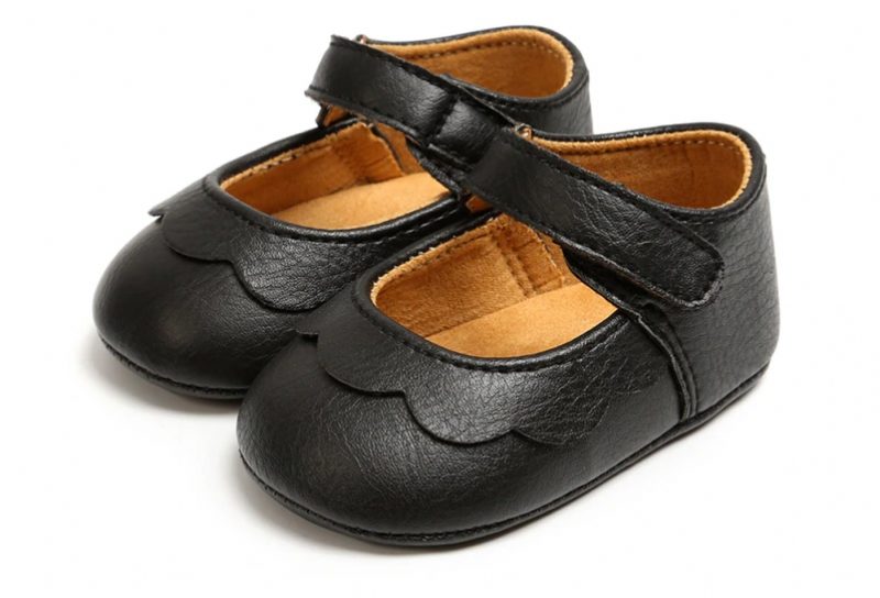 Arenis Baby Piger Flats Sko - Sort