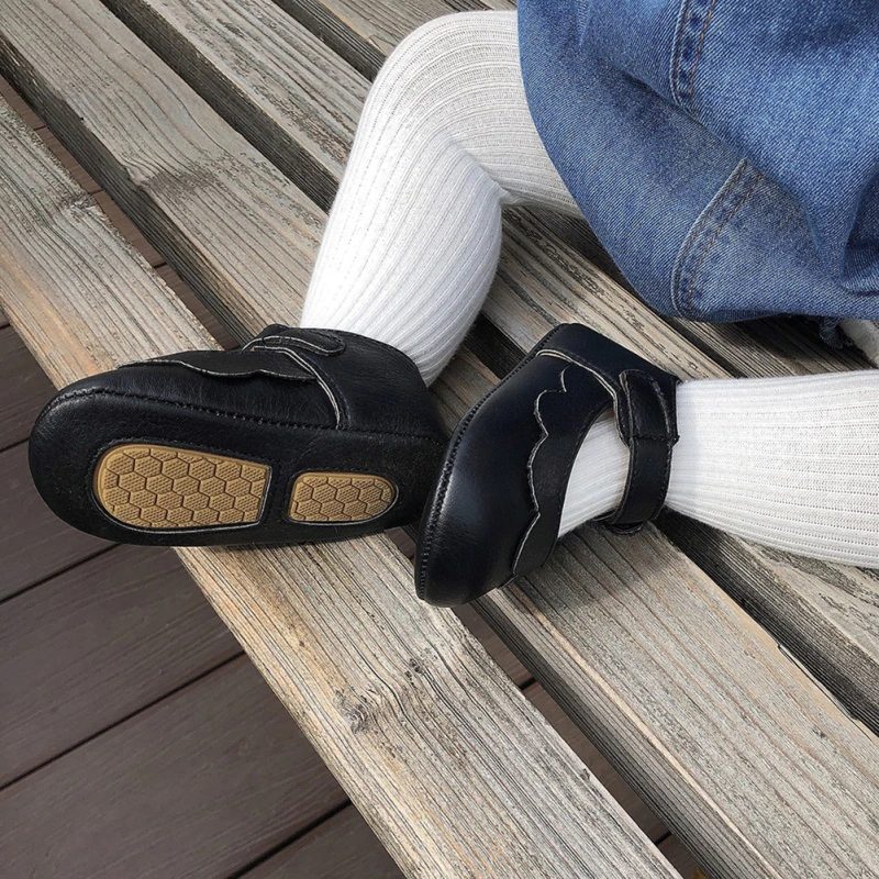 Arenis Baby Piger Flats Sko - Sort