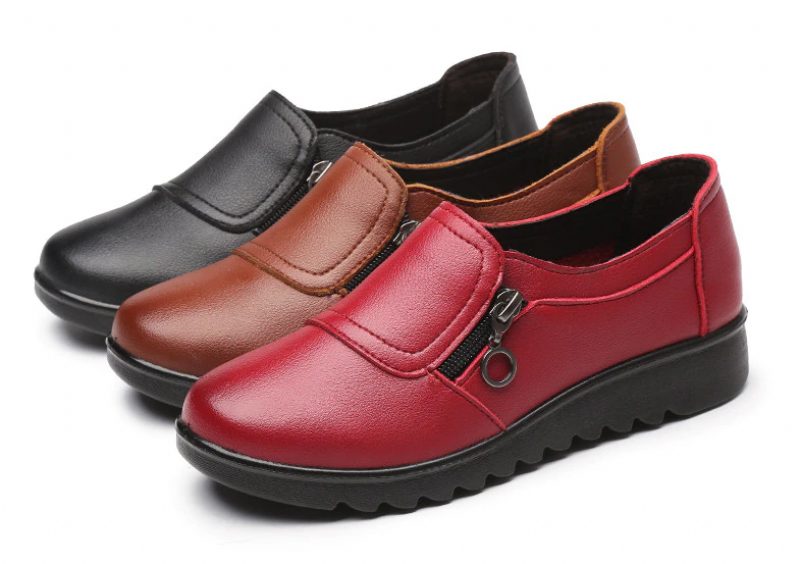 Argelia Loafer Med Flad Platform Til Kvinder - Sort