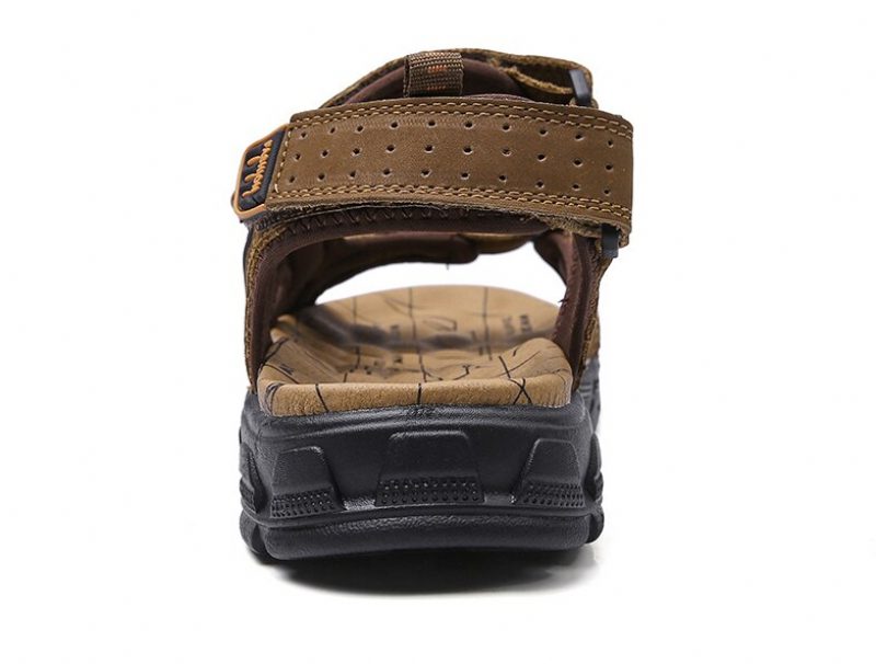 Aribo Klassisk Sandal Til Mænd - Brun