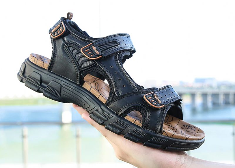 Aribo Klassisk Sandal Til Mænd - Brun
