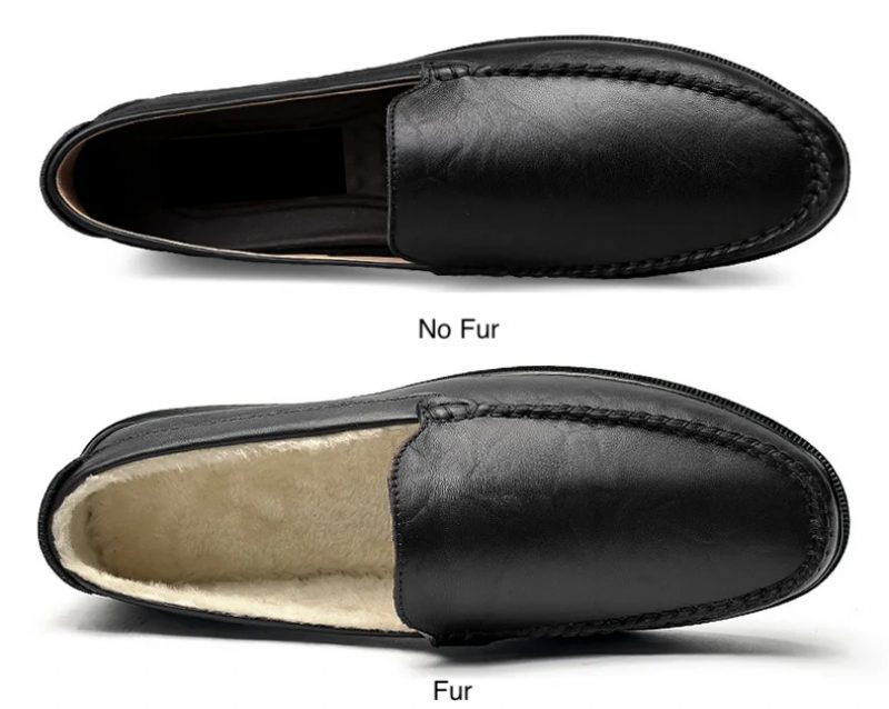 Arion Loafers Luksussko Til Mænd - Sort