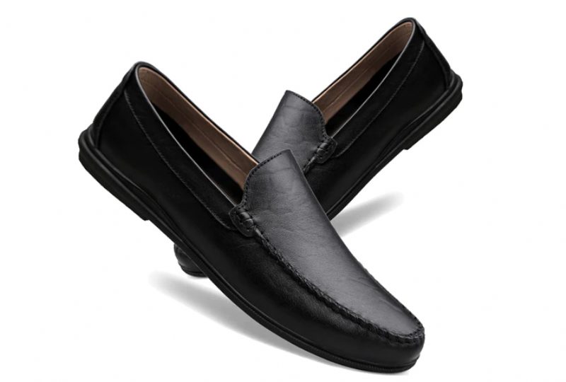 Arion Loafers Luksussko Til Mænd - Sort
