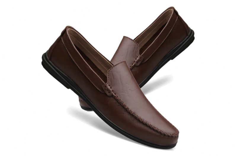 Arion Loafers Luksussko Til Mænd - Sort