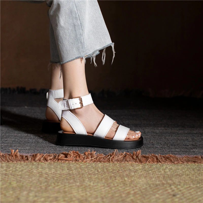 Arizona Sandal Af Høj Kvalitet Til Kvinder - Hvid