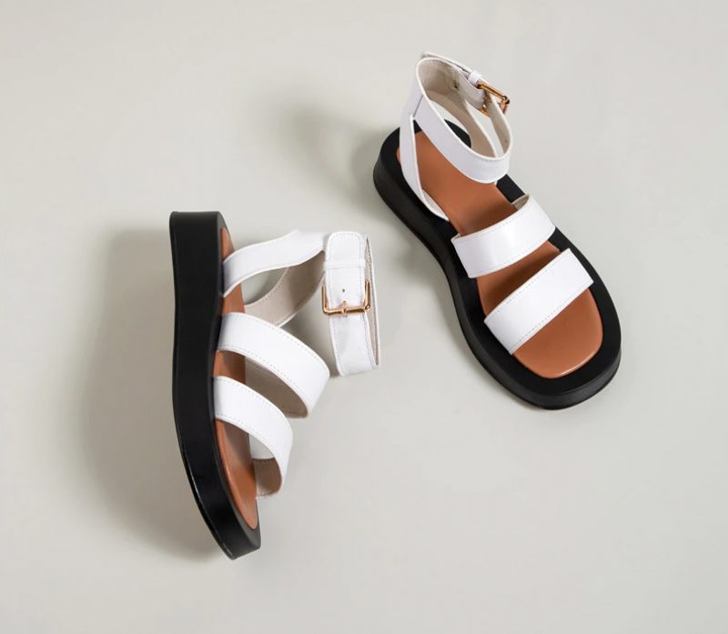 Arizona Sandal Af Høj Kvalitet Til Kvinder - Hvid