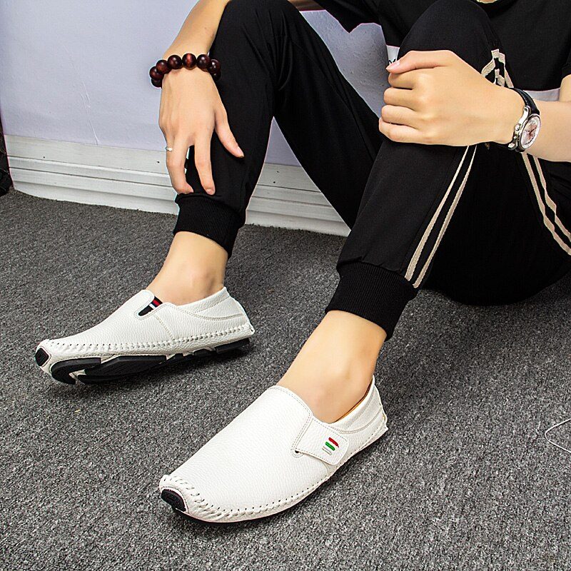 Arjona Loafers Dress Sko Til Mænd - Hvid