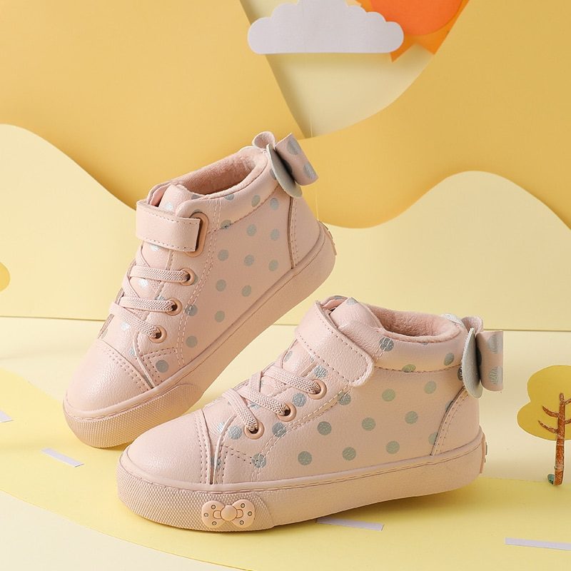 Arley Varm Sneaker Til Piger - Pink