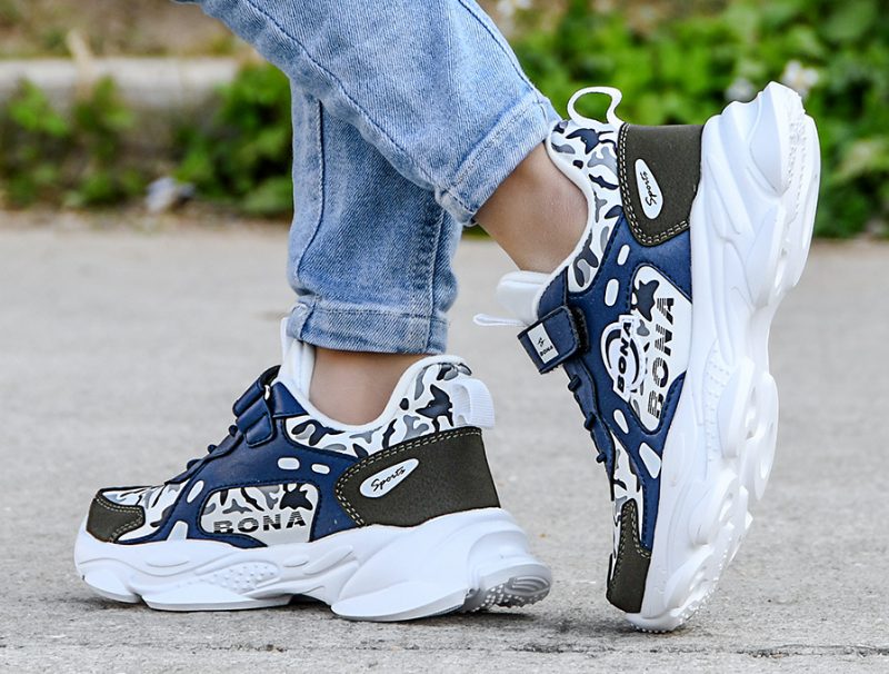 Armin Drenge Afslappede Sneakers - Blå