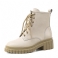 Beige kort plys