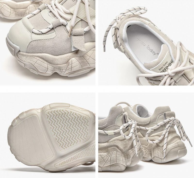 Asher Sneakers Med Platform Til Kvinder - Blå