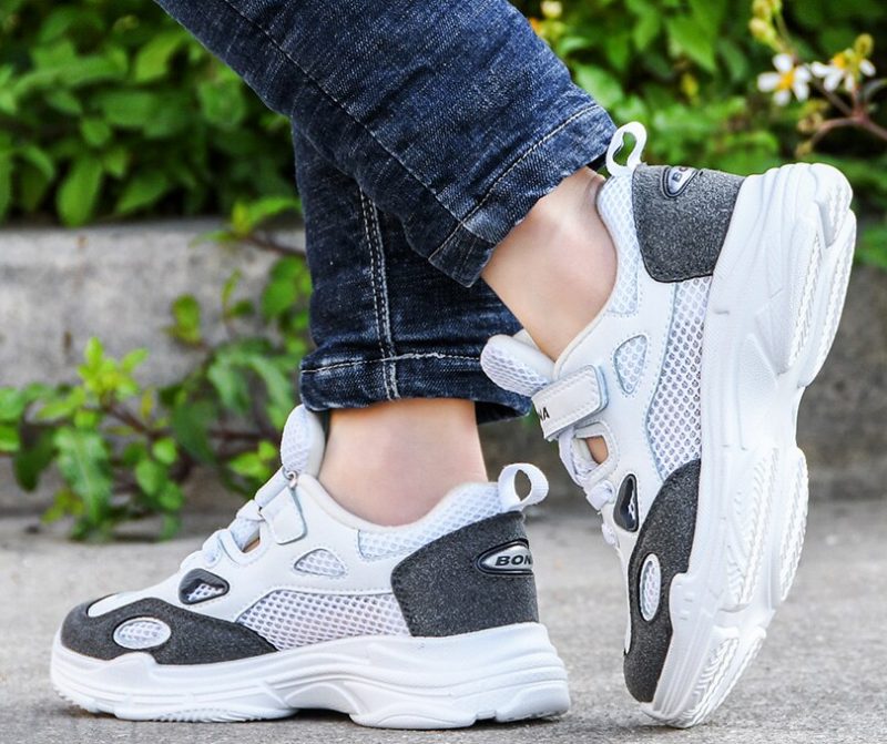 Asriel Drenge Afslappede Sneakers - Hvid