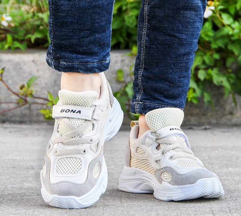 Asriel Drenge Afslappede Sneakers - Hvid