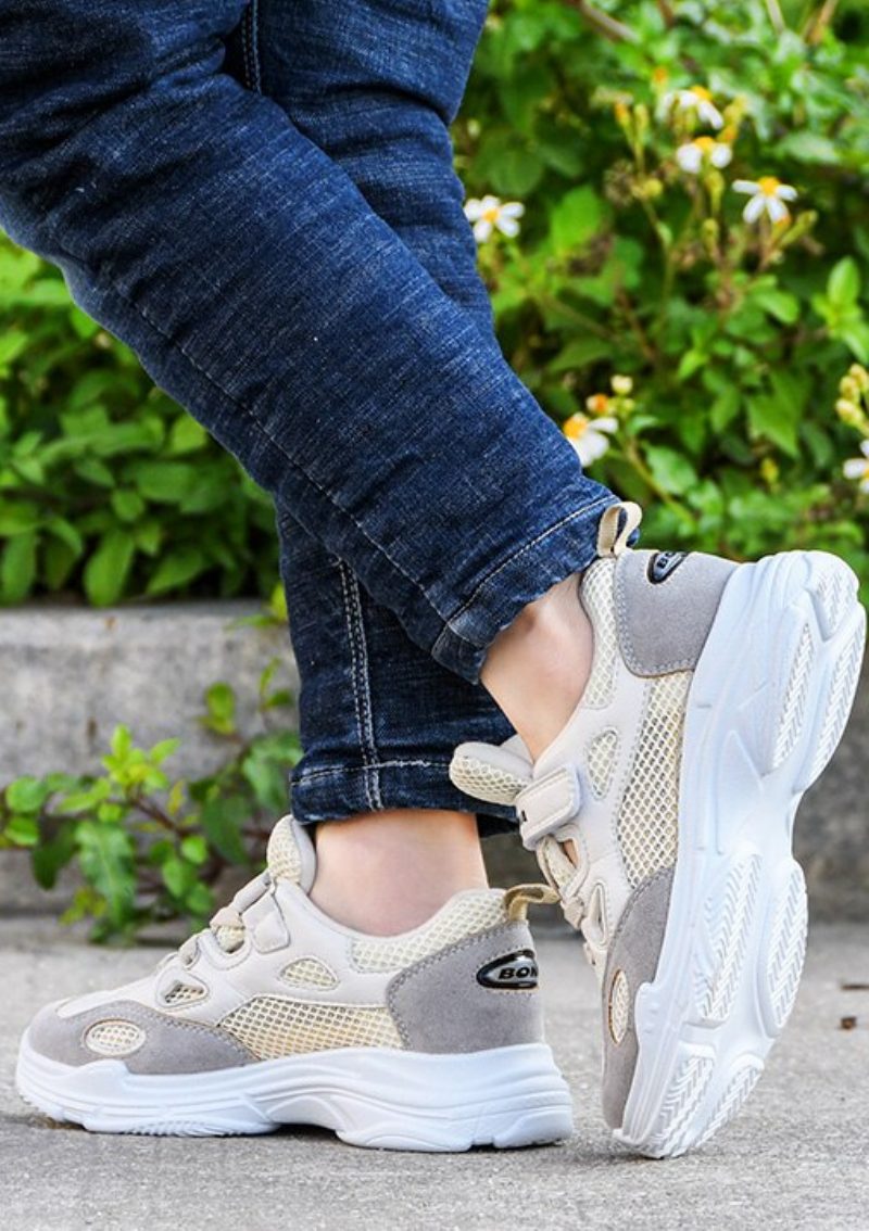 Asriel Drenge Afslappede Sneakers - Hvid