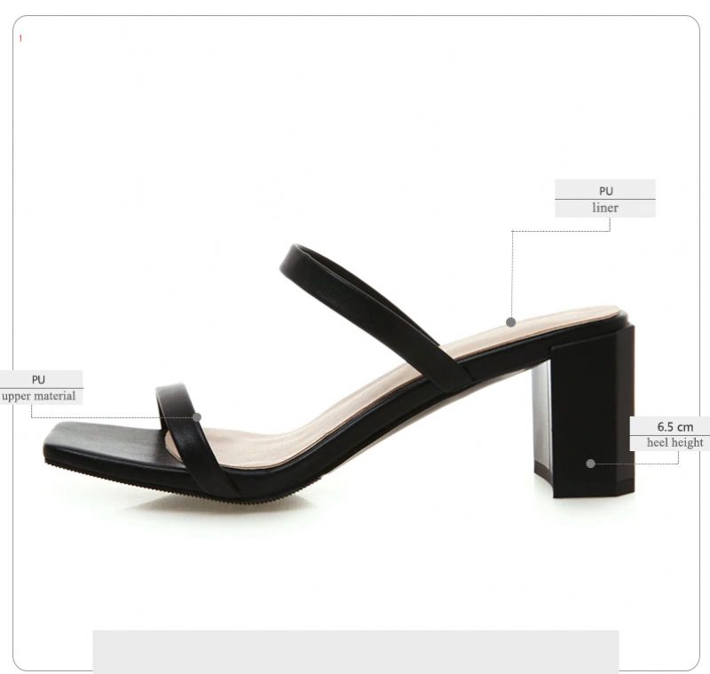 Asturien Sandaler - Sort