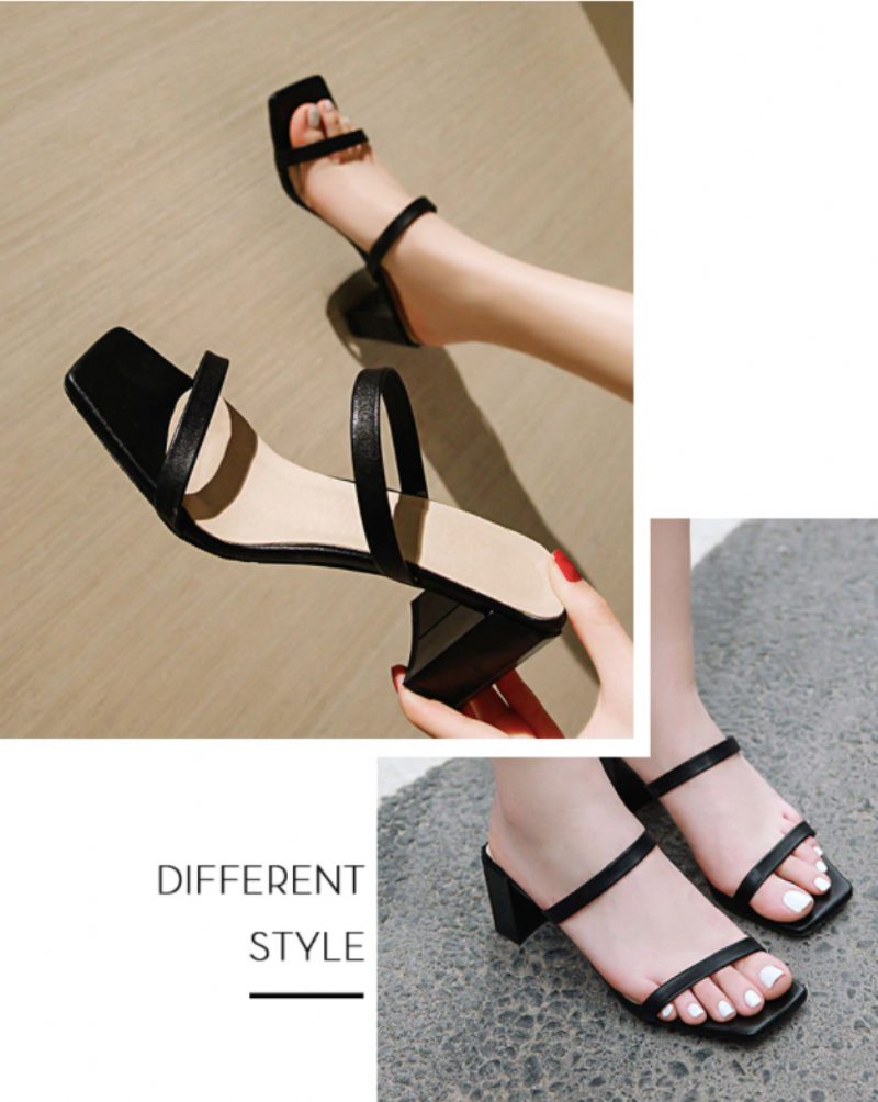 Asturien Sandaler - Sort