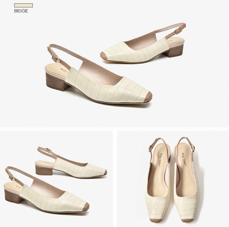 Asucena Lædersandaler Til Kvinder - Beige