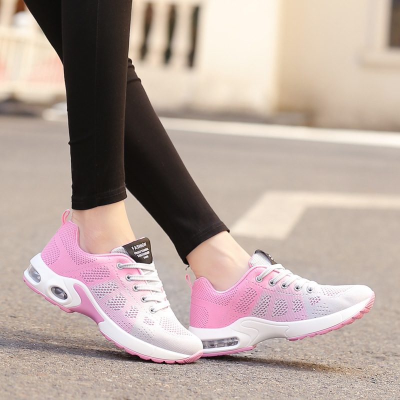 Atenea Letvægts Og Åndbar Sneaker Til Kvinder - Pink