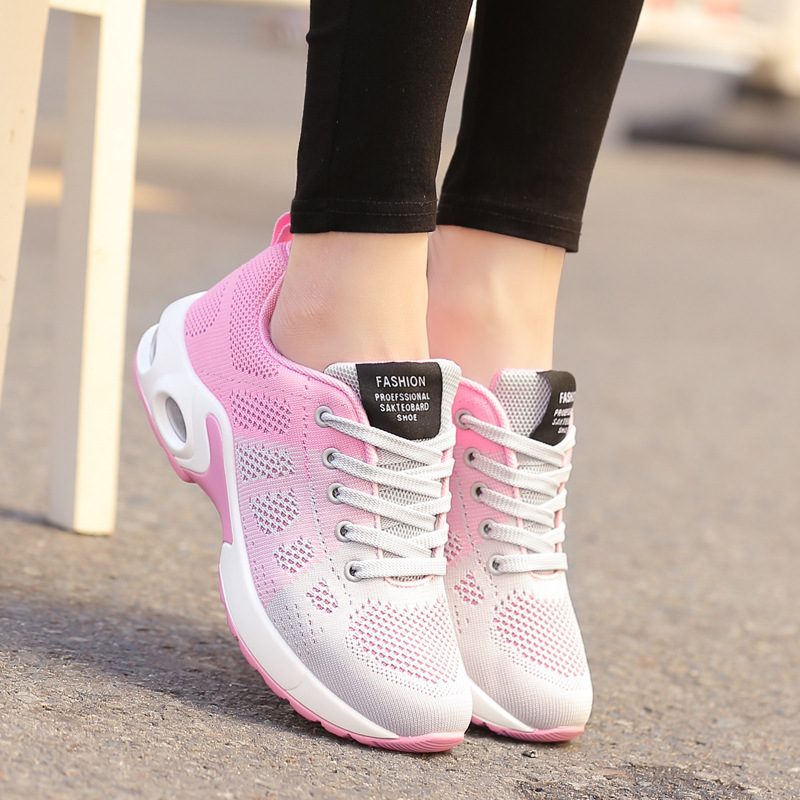 Atenea Letvægts Og Åndbar Sneaker Til Kvinder - Pink