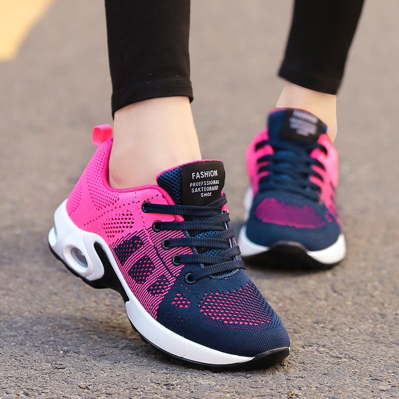 Atenea Letvægts Og Åndbar Sneaker Til Kvinder - Pink