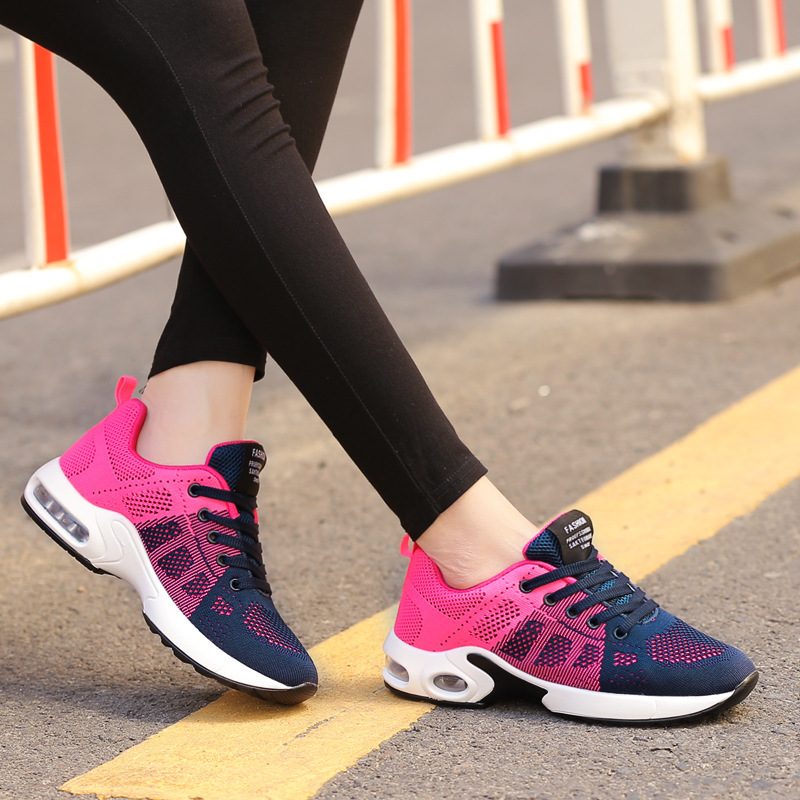 Atenea Letvægts Og Åndbar Sneaker Til Kvinder - Pink
