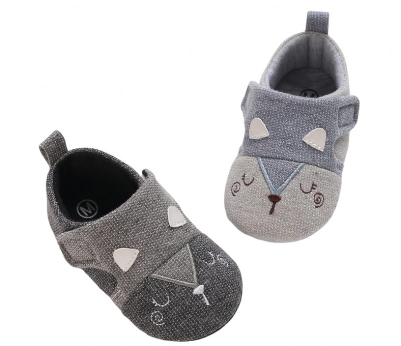 Atlass Baby Drenge Afslappet Sneakers - Grå