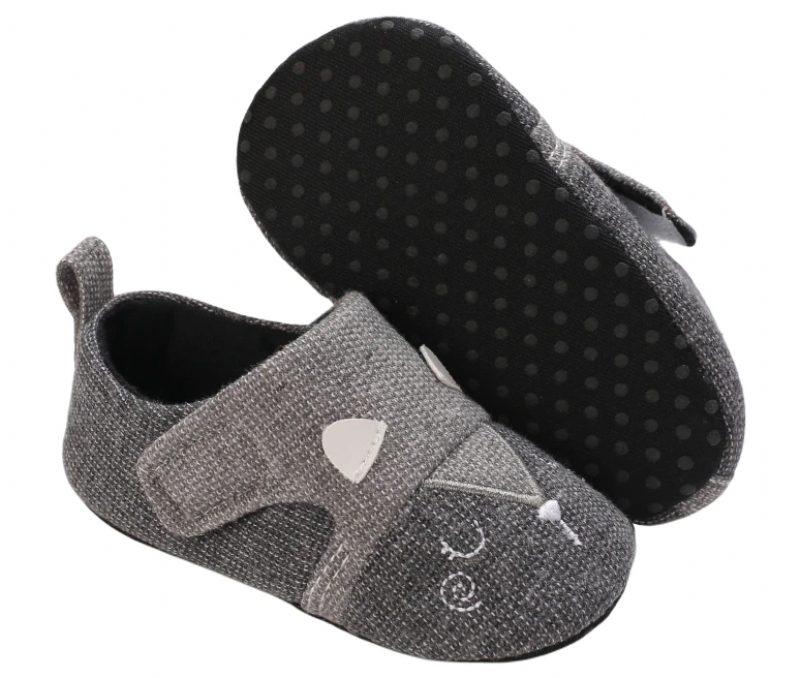 Atlass Baby Drenge Afslappet Sneakers - Grå