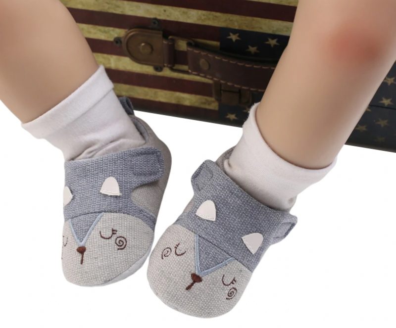 Atlass Baby Drenge Afslappet Sneakers - Grå