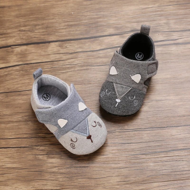 Atlass Baby Drenge Afslappet Sneakers - Grå