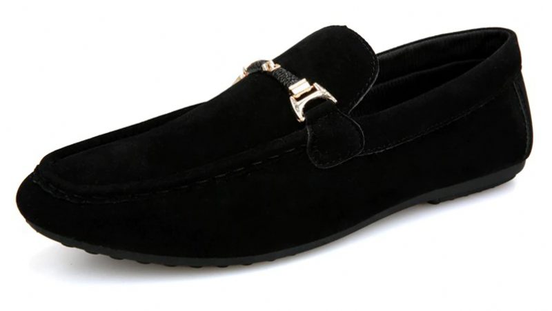 Atom Loafers Dress Sko Til Mænd - Sort
