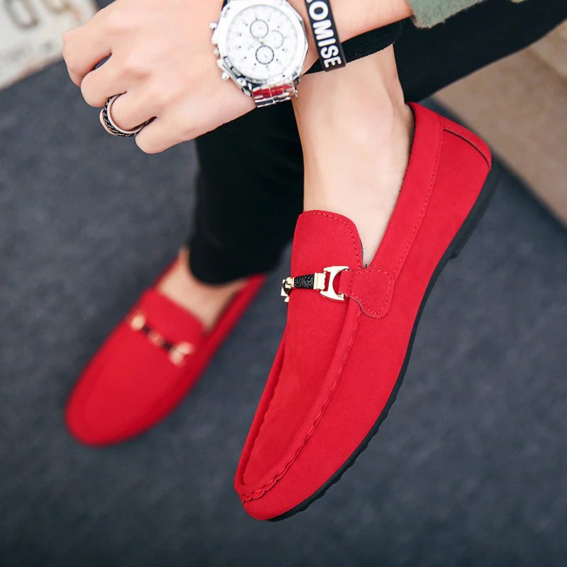 Atom Loafers Dress Sko Til Mænd - Sort
