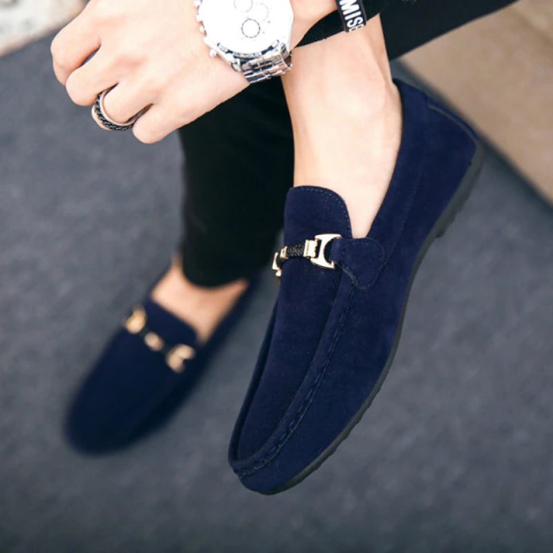 Atom Loafers Dress Sko Til Mænd - Sort