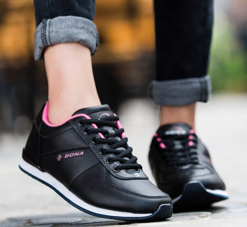 Audry Atletisk Sneaker Til Kvinder Med Behagelige Snørebånd - Hvid