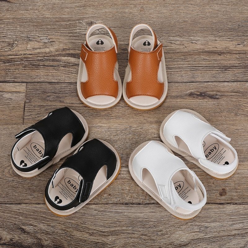 August Baby Drenge Udendørs Sandaler - Sort