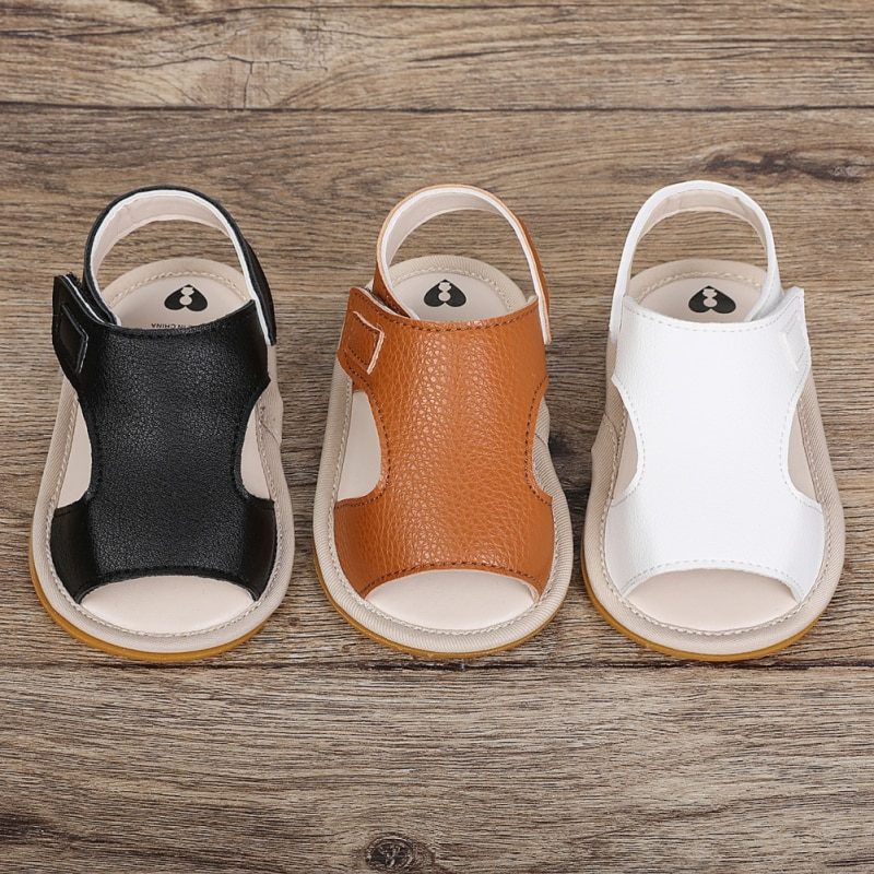 August Baby Drenge Udendørs Sandaler - Sort