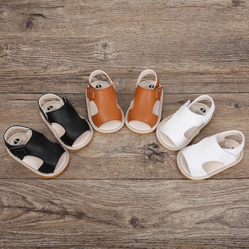 August Baby Drenge Udendørs Sandaler - Sort