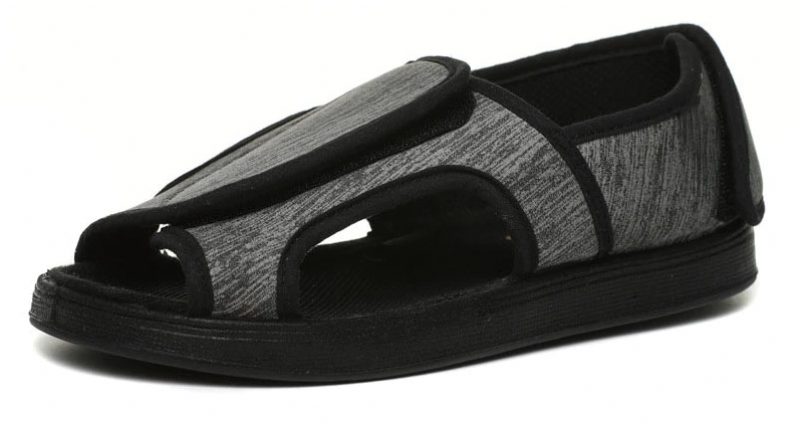 Aura Flad Sandal Til Kvinder - Grå