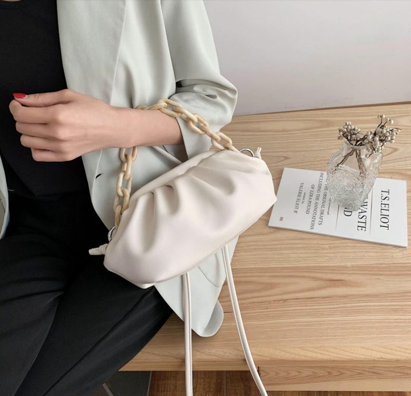 Aura Håndtaske Til Kvinder - Stor Beige